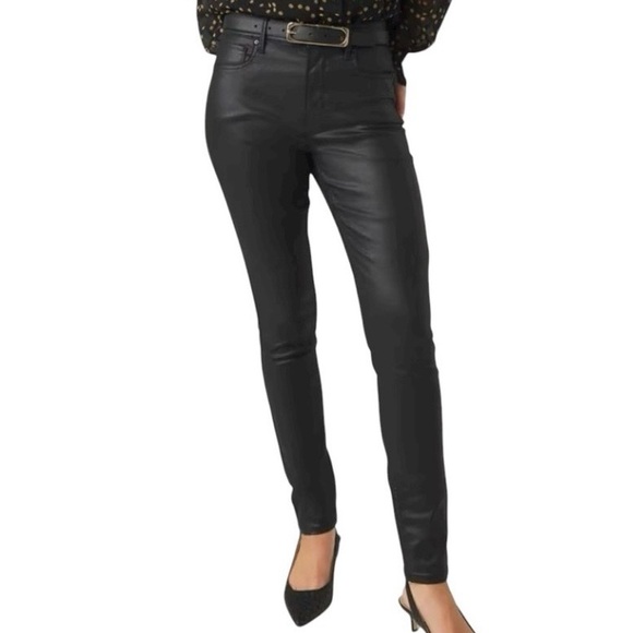 White House Black Market Pants - White House Black Market High-Rise Black Skinny Jeans 25$